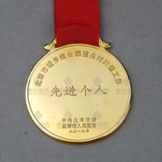 北京先進個人獎牌